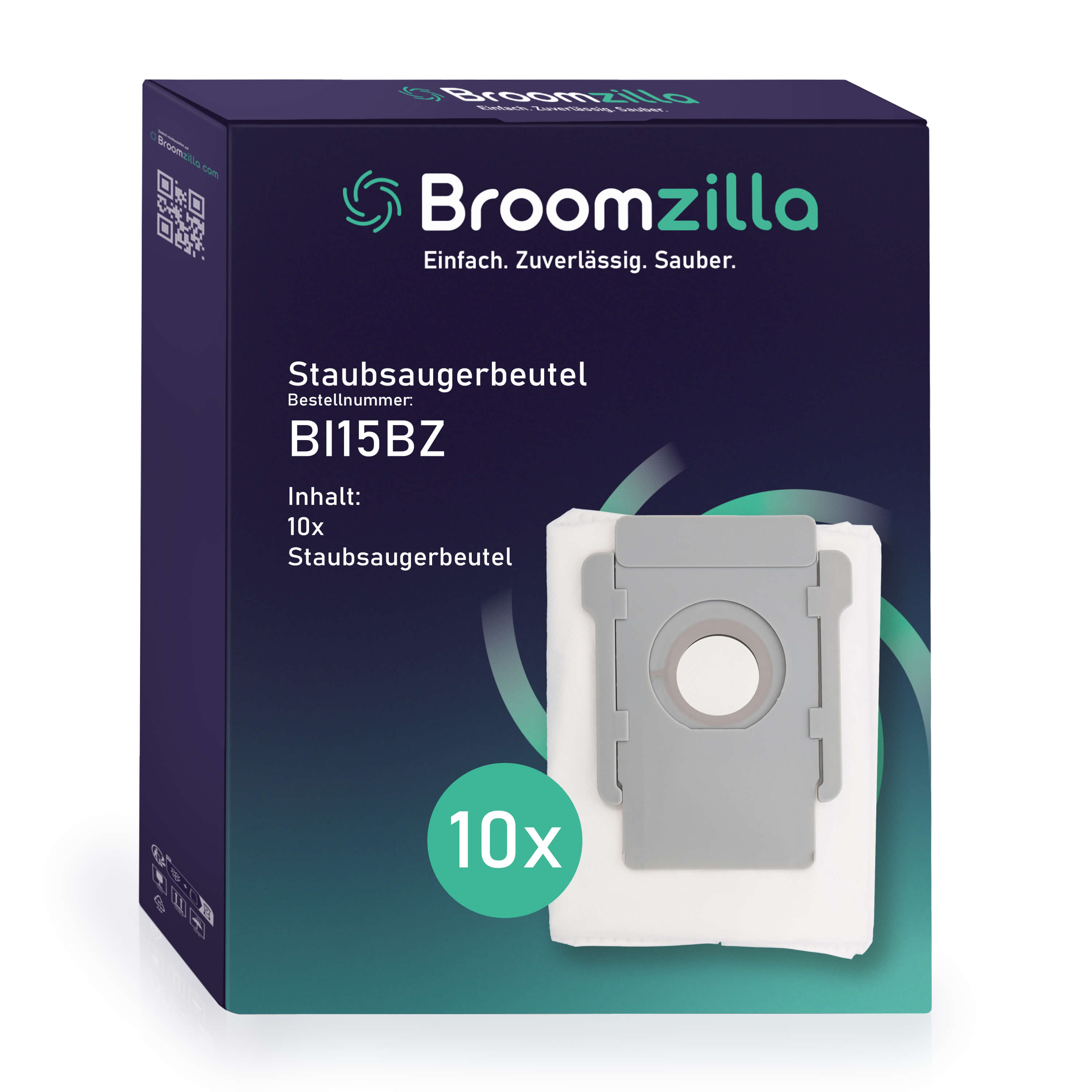 Broomzilla Staubsaugerbeutel kompatibel zu iRobot Roomba e- j- und i-Serie Broomzilla Staubsaugerbeutel kompatibel zu iRobot Roomba e- j- und i-Serie