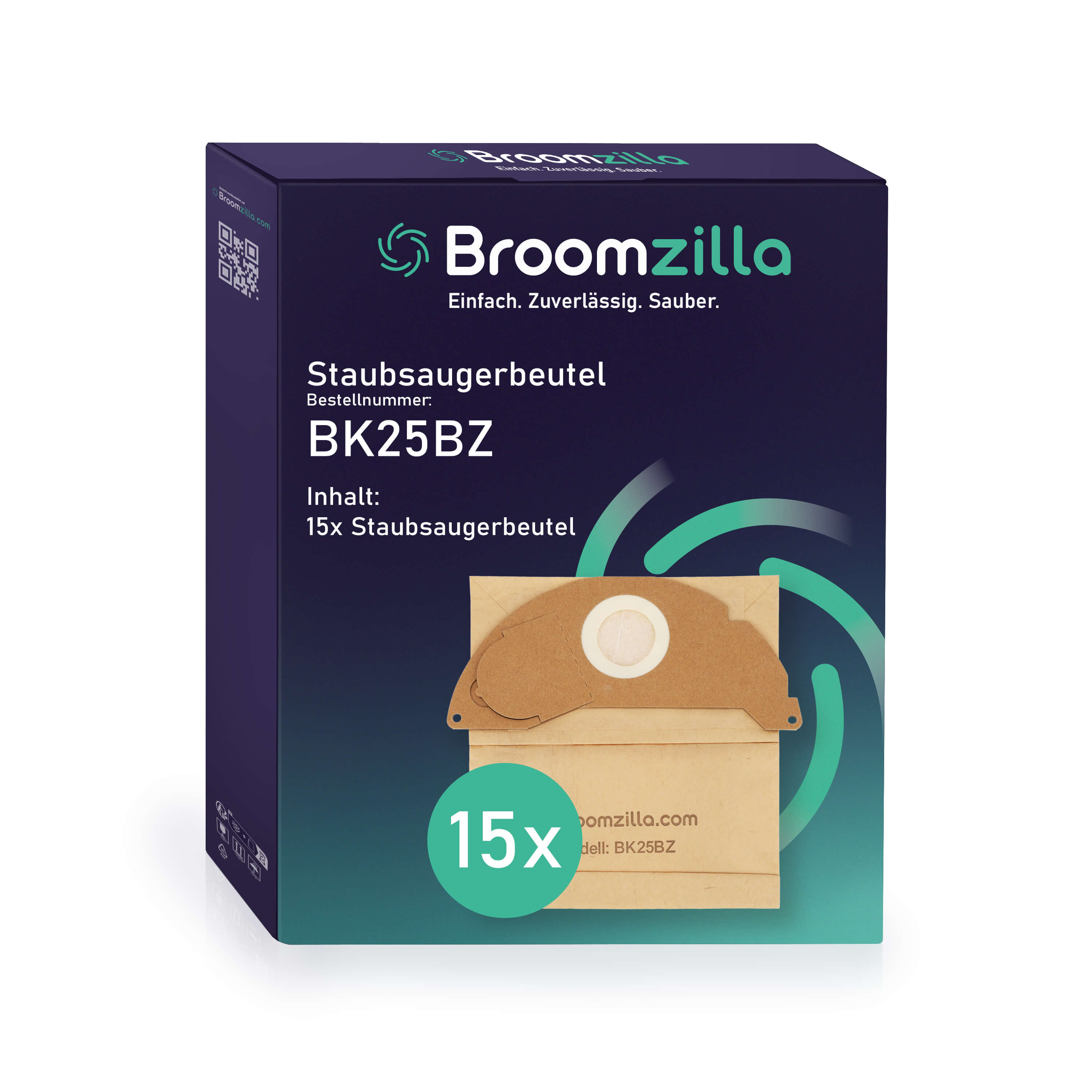 Broomzilla Staubsaugerbeutel kompatibel zu Kärcher MV2/WD2 Broomzilla Staubsaugerbeutel kompatibel zu Kärcher MV2/WD2